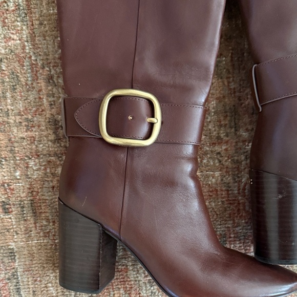 Coach Leather Riding Boots - Picture 6 of 8